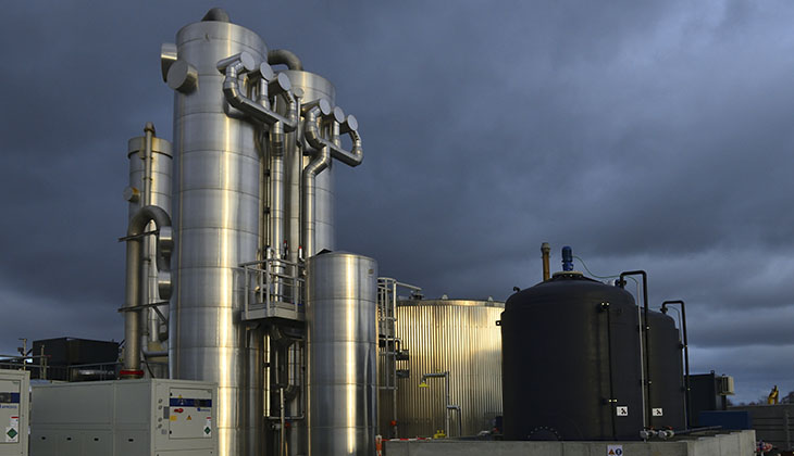 Svovlrensning af biogas